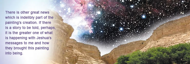 Jeshua's Painting by Glenda Green
